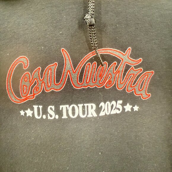 Rauw Alejandro Cosa Nuestra Tour Merch Hoodie Adult Size Large 2025 Concert - Picture 5 of 8